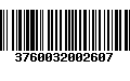 Código de Barras 3760032002607