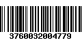 Código de Barras 3760032004779