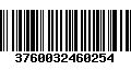 Código de Barras 3760032460254