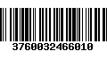 Código de Barras 3760032466010