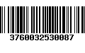 Código de Barras 3760032530087