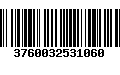 Código de Barras 3760032531060