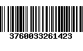 Código de Barras 3760033261423