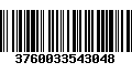 Código de Barras 3760033543048