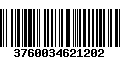 Código de Barras 3760034621202