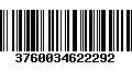 Código de Barras 3760034622292