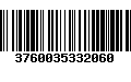 Código de Barras 3760035332060