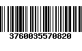 Código de Barras 3760035570820