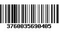 Código de Barras 3760035690405