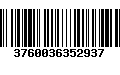 Código de Barras 3760036352937