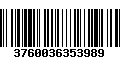 Código de Barras 3760036353989