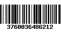 Código de Barras 3760036486212