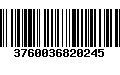 Código de Barras 3760036820245