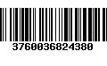 Código de Barras 3760036824380