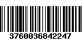 Código de Barras 3760036842247