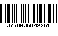 Código de Barras 3760036842261