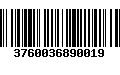 Código de Barras 3760036890019