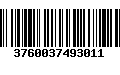 Código de Barras 3760037493011