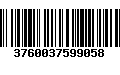 Código de Barras 3760037599058