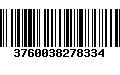 Código de Barras 3760038278334