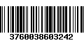 Código de Barras 3760038603242