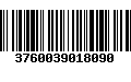 Código de Barras 3760039018090