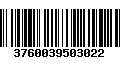 Código de Barras 3760039503022