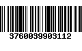 Código de Barras 3760039903112