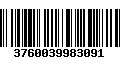 Código de Barras 3760039983091