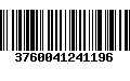 Código de Barras 3760041241196