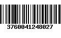 Código de Barras 3760041248027