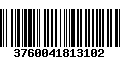 Código de Barras 3760041813102