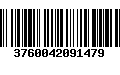 Código de Barras 3760042091479