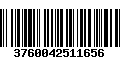 Código de Barras 3760042511656