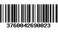 Código de Barras 3760042690023