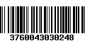 Código de Barras 3760043030248