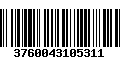 Código de Barras 3760043105311