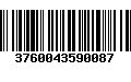 Código de Barras 3760043590087