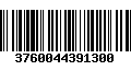 Código de Barras 3760044391300