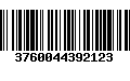 Código de Barras 3760044392123