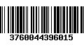 Código de Barras 3760044396015