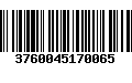 Código de Barras 3760045170065