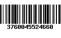 Código de Barras 3760045524660