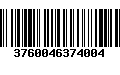 Código de Barras 3760046374004