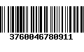 Código de Barras 3760046780911