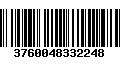 Código de Barras 3760048332248