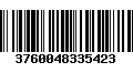 Código de Barras 3760048335423