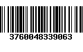 Código de Barras 3760048339063