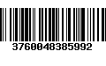 Código de Barras 3760048385992