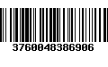 Código de Barras 3760048386906